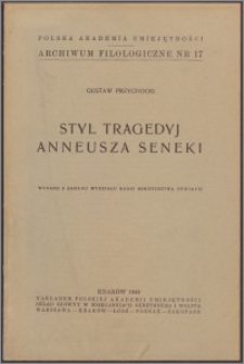 Styl tragedii Anneusza Seneki