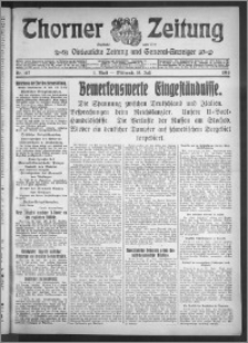 Thorner Zeitung 1916, Nr. 167 1 Blatt