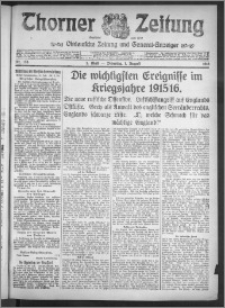 Thorner Zeitung 1916, Nr. 178 1 Blatt