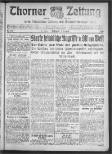 Thorner Zeitung 1916, Nr. 179 1 Blatt