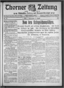 Thorner Zeitung 1916, Nr. 192 1 Blatt