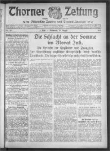 Thorner Zeitung 1916, Nr. 197 1 Blatt