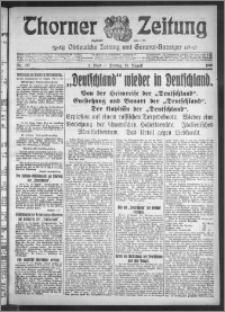 Thorner Zeitung 1916, Nr. 199 1 Blatt