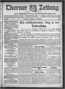 Thorner Zeitung 1916, Nr. 219 1 Blatt