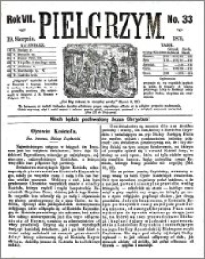 Pielgrzym, pismo religijne dla ludu 1875 nr 33