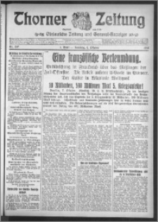 Thorner Zeitung 1916, Nr. 237 1 Blatt