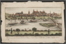 Thoren eine Zeit 1793 : Königl. Preußische Festung u. handels Stadt in Süd Preußen an der Weichsel in Culmischen Gebieth