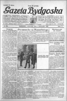 Gazeta Bydgoska 1926.11.04 R.5 nr 254