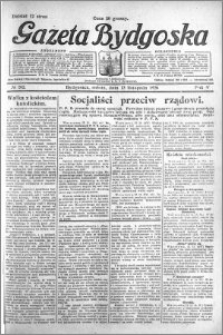 Gazeta Bydgoska 1926.11.13 R.5 nr 262