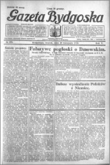 Gazeta Bydgoska 1926.11.23 R.5 nr 270