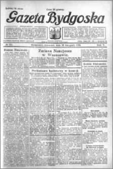 Gazeta Bydgoska 1926.11.25 R.5 nr 272