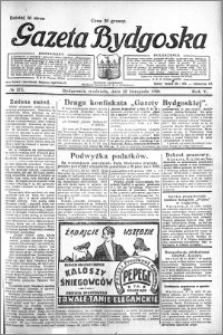 Gazeta Bydgoska 1926.11.28 R.5 nr 275