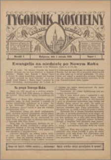 Tygodnik Kościelny Parafii św. Trójcy 1930.01.05 nr 1