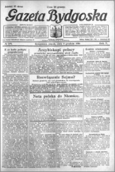Gazeta Bydgoska 1926.12.03 R.5 nr 279