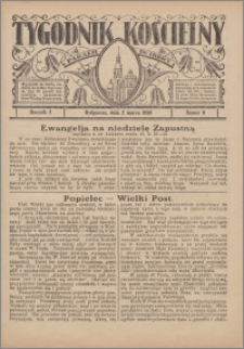 Tygodnik Kościelny Parafii św. Trójcy 1930.03.02 nr 9