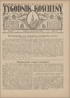 Tygodnik Kościelny Parafii św. Trójcy 1930.03.30 nr 13