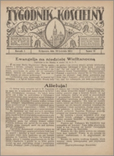 Tygodnik Kościelny Parafii św. Trójcy 1930.04.20 nr 16