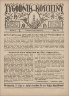Tygodnik Kościelny Parafii św. Trójcy 1930.05.18 nr 20