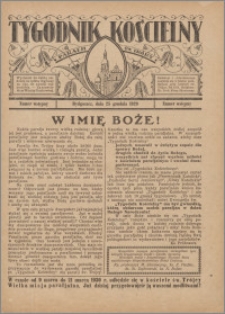 Tygodnik Kościelny Parafii św. Trójcy 1929.12.25 nr 0
