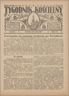 Tygodnik Kościelny Parafii św. Trójcy 1930.07.06 nr 27