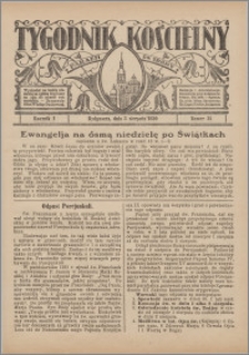 Tygodnik Kościelny Parafii św. Trójcy 1930.08.03 nr 31