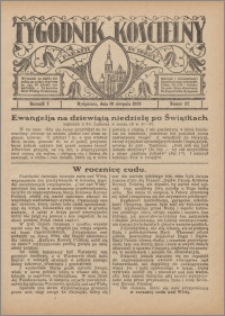 Tygodnik Kościelny Parafii św. Trójcy 1930.08.10 nr 32