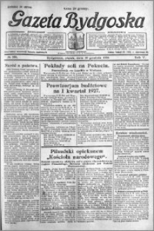 Gazeta Bydgoska 1926.12.10 R.5 nr 284