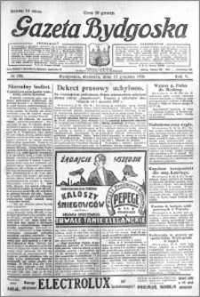 Gazeta Bydgoska 1926.12.12 R.5 nr 286