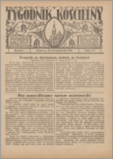 Tygodnik Kościelny Parafii św. Trójcy 1930.10.19 nr 42