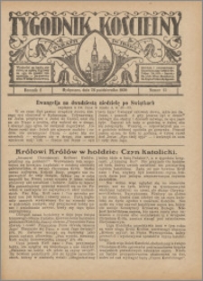 Tygodnik Kościelny Parafii św. Trójcy 1930.10.26 nr 43