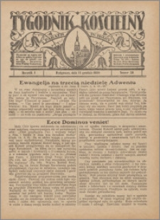 Tygodnik Kościelny Parafii św. Trójcy 1930.12.14 nr 50