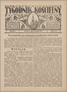 Tygodnik Kościelny Parafii św. Trójcy 1930.12.21 nr 51