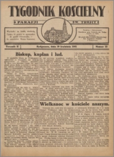 Tygodnik Kościelny Parafii św. Trójcy 1931.04.19 nr 13