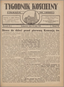 Tygodnik Kościelny Parafii św. Trójcy 1931.05.24 nr 18