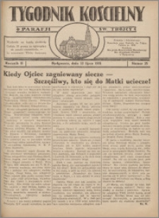 Tygodnik Kościelny Parafii św. Trójcy 1931.07.12 nr 25