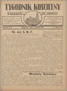 Tygodnik Kościelny Parafii św. Trójcy 1931.08.09 nr 29