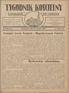 Tygodnik Kościelny Parafii św. Trójcy 1931.08.23 nr 31