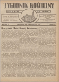 Tygodnik Kościelny Parafii św. Trójcy 1931.10.04 nr 37