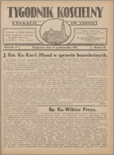 Tygodnik Kościelny Parafii św. Trójcy 1931.10.11 nr 38