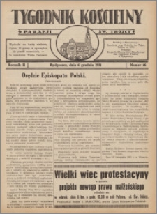 Tygodnik Kościelny Parafii św. Trójcy 1931.12.06 nr 46