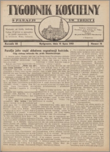Tygodnik Kościelny Parafii św. Trójcy 1932.07.31 nr 31