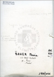 Bauer Maria