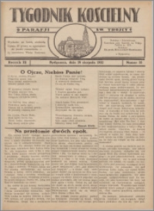 Tygodnik Kościelny Parafii św. Trójcy 1932.08.28 nr 35