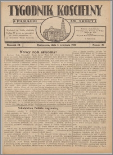 Tygodnik Kościelny Parafii św. Trójcy 1932.09.04 nr 36