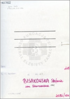 Bisakowska Stefania