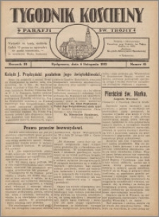 Tygodnik Kościelny Parafii św. Trójcy 1932.11.06 nr 45