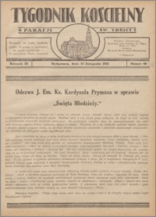 Tygodnik Kościelny Parafii św. Trójcy 1932.11.13 nr 46