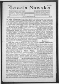 Gazeta Nowska 1926, R. 3, nr 46 + dodatek