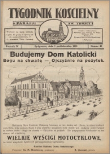 Tygodnik Kościelny Parafii św. Trójcy 1933.10.01 nr 40