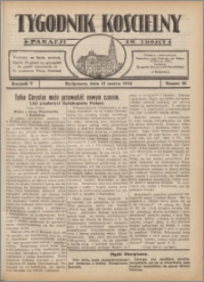 Tygodnik Kościelny Parafii św. Trójcy 1934.03.11 nr 10